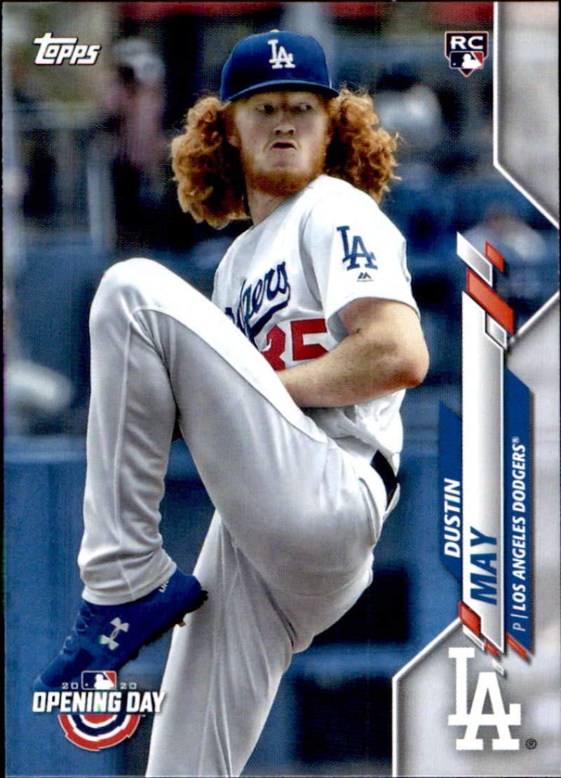 Amazon.com: 2020 Topps Opening Day Baseball #57 Dustin May RC